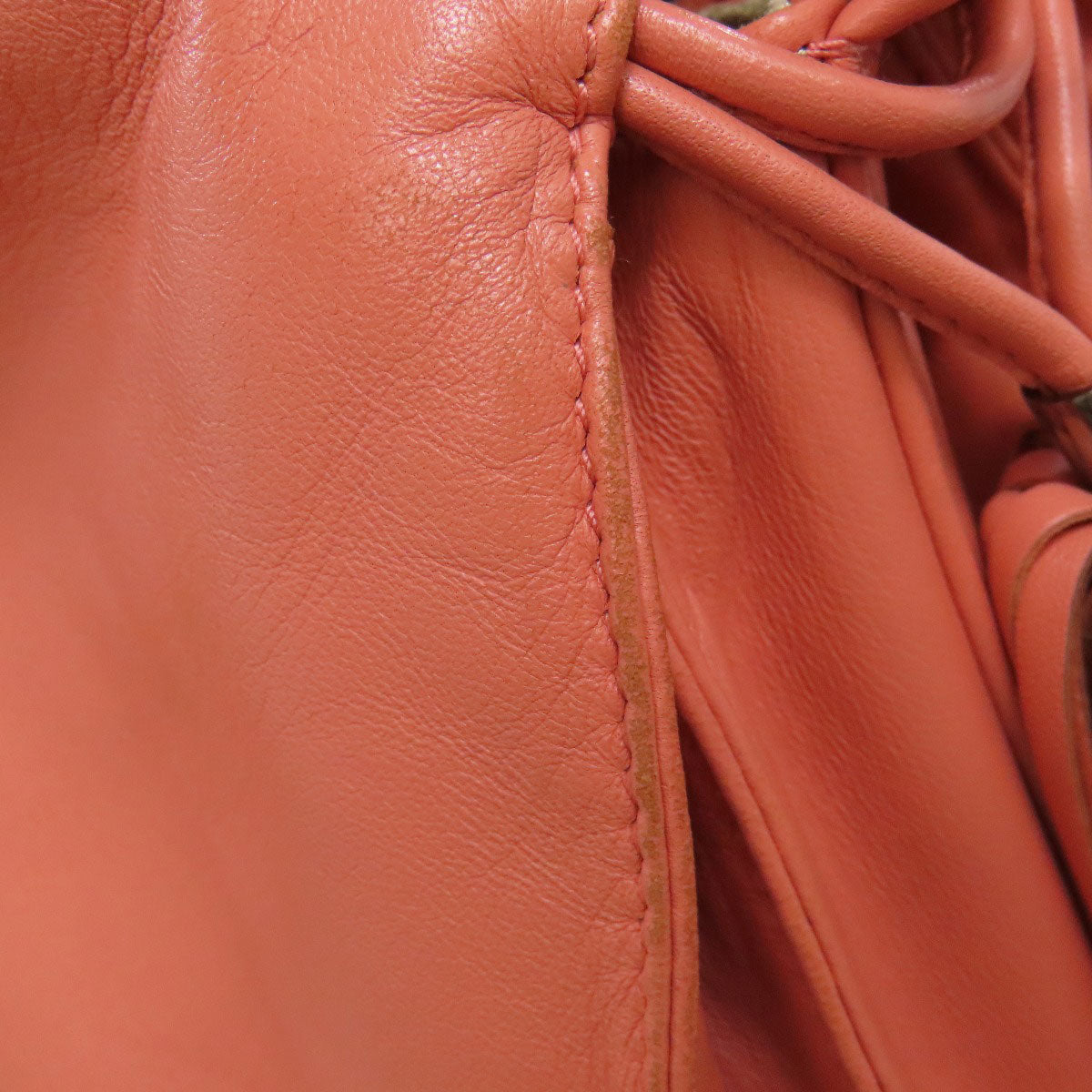 LOEWE Shoulder Bag lambskin pink flamenco