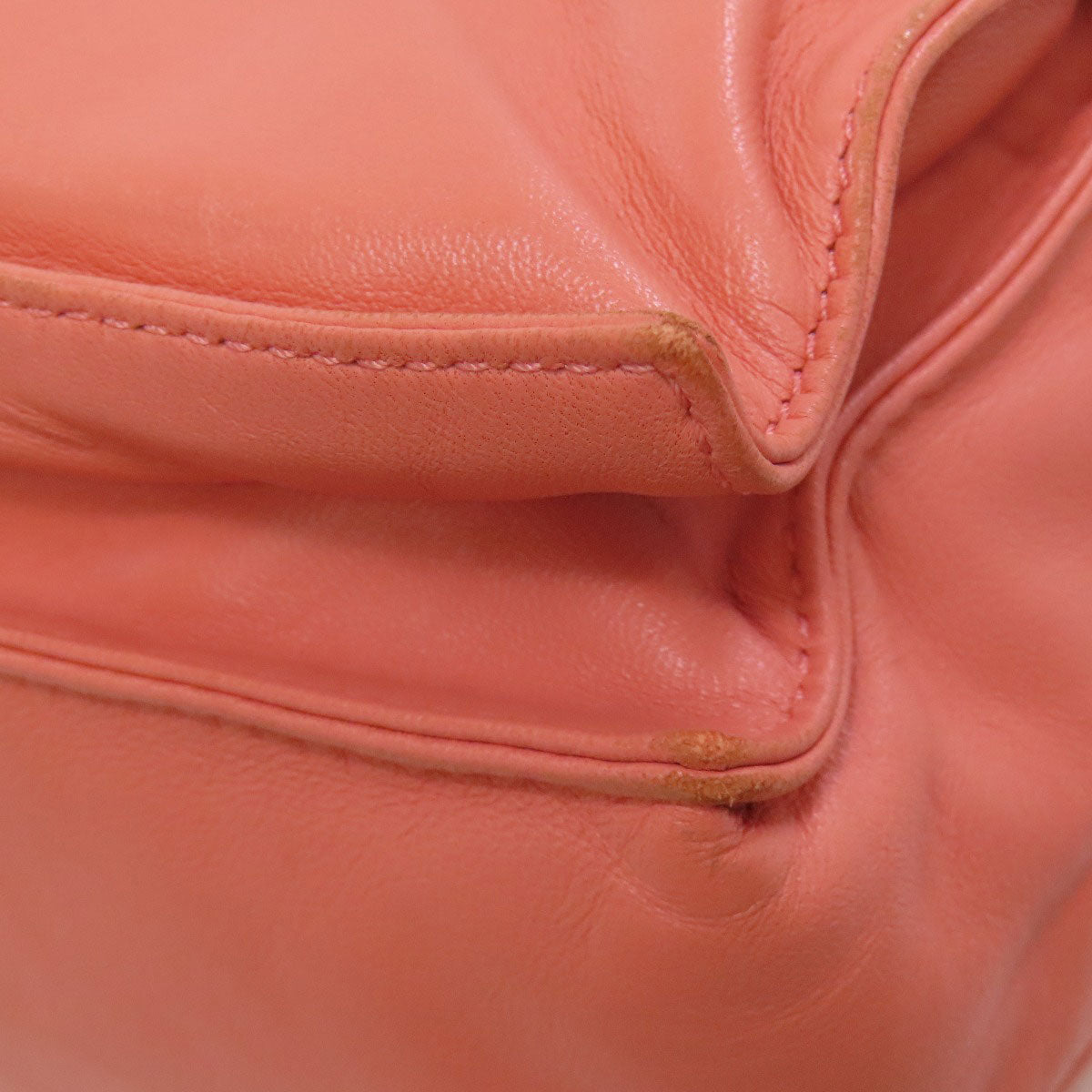 LOEWE Shoulder Bag lambskin pink flamenco