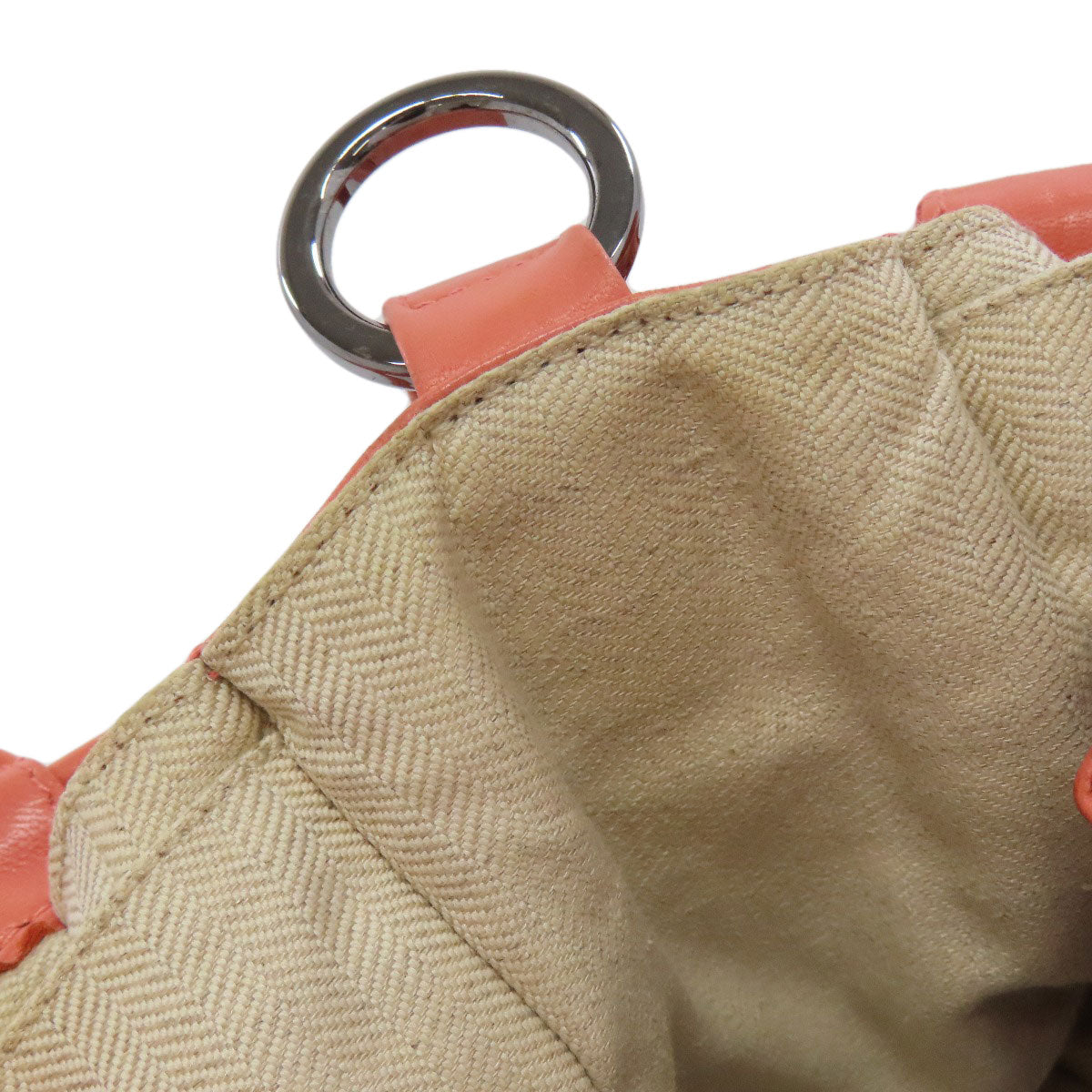 LOEWE Shoulder Bag lambskin pink flamenco