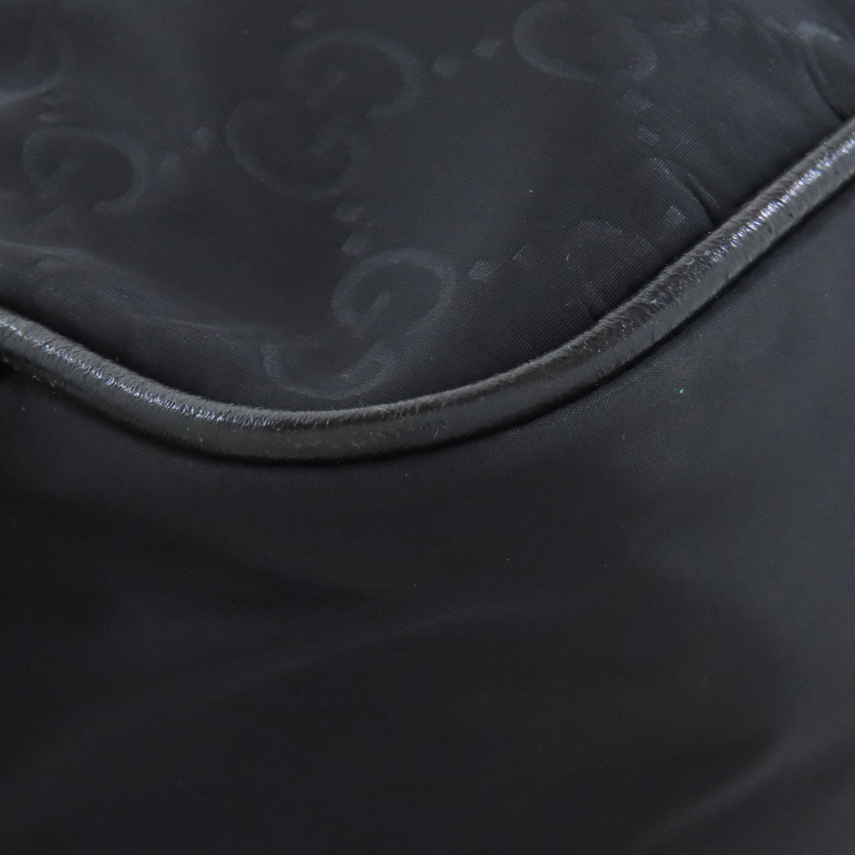 GUCCI business bag 510338 Nylon black Outlet GG