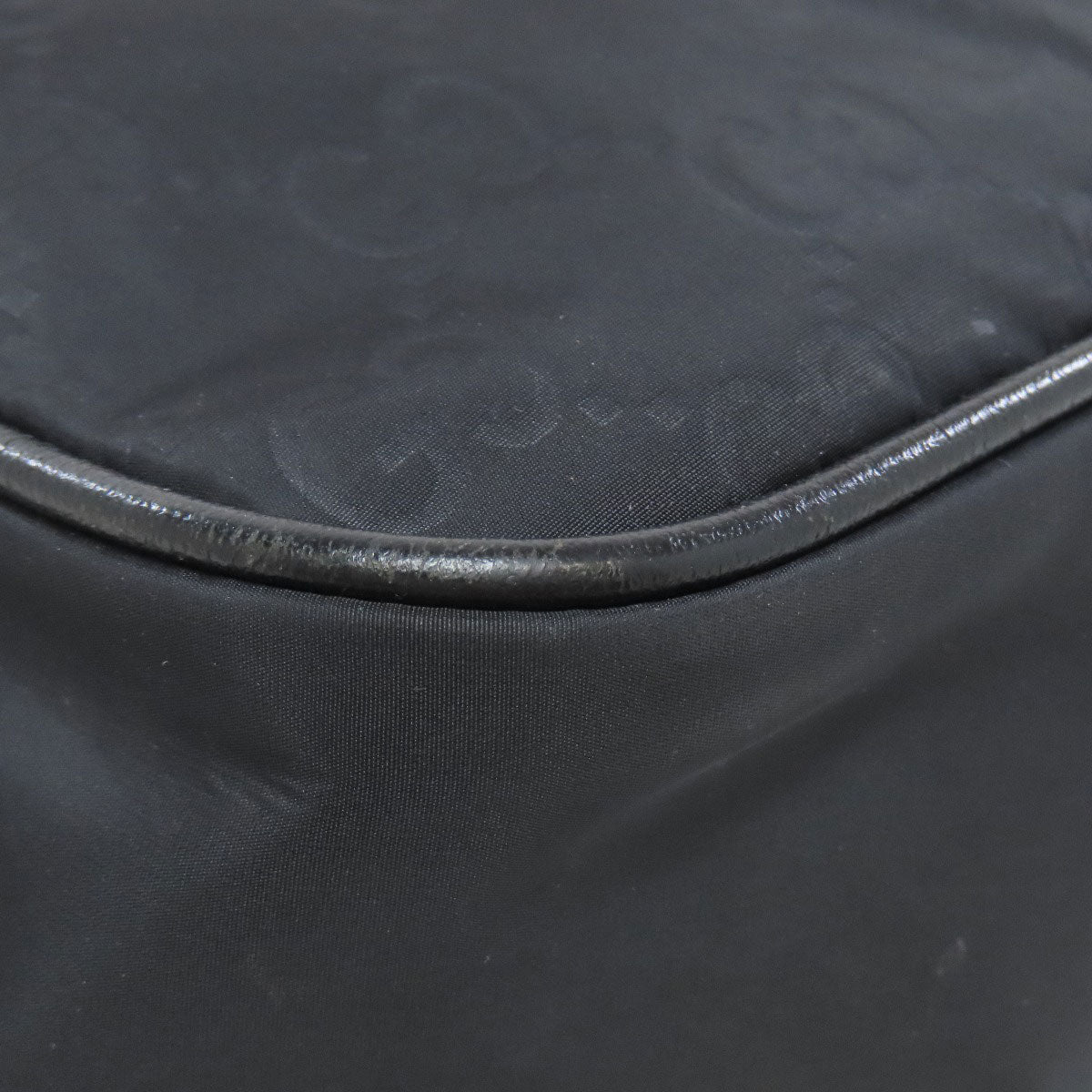 GUCCI business bag 510338 Nylon black Outlet GG