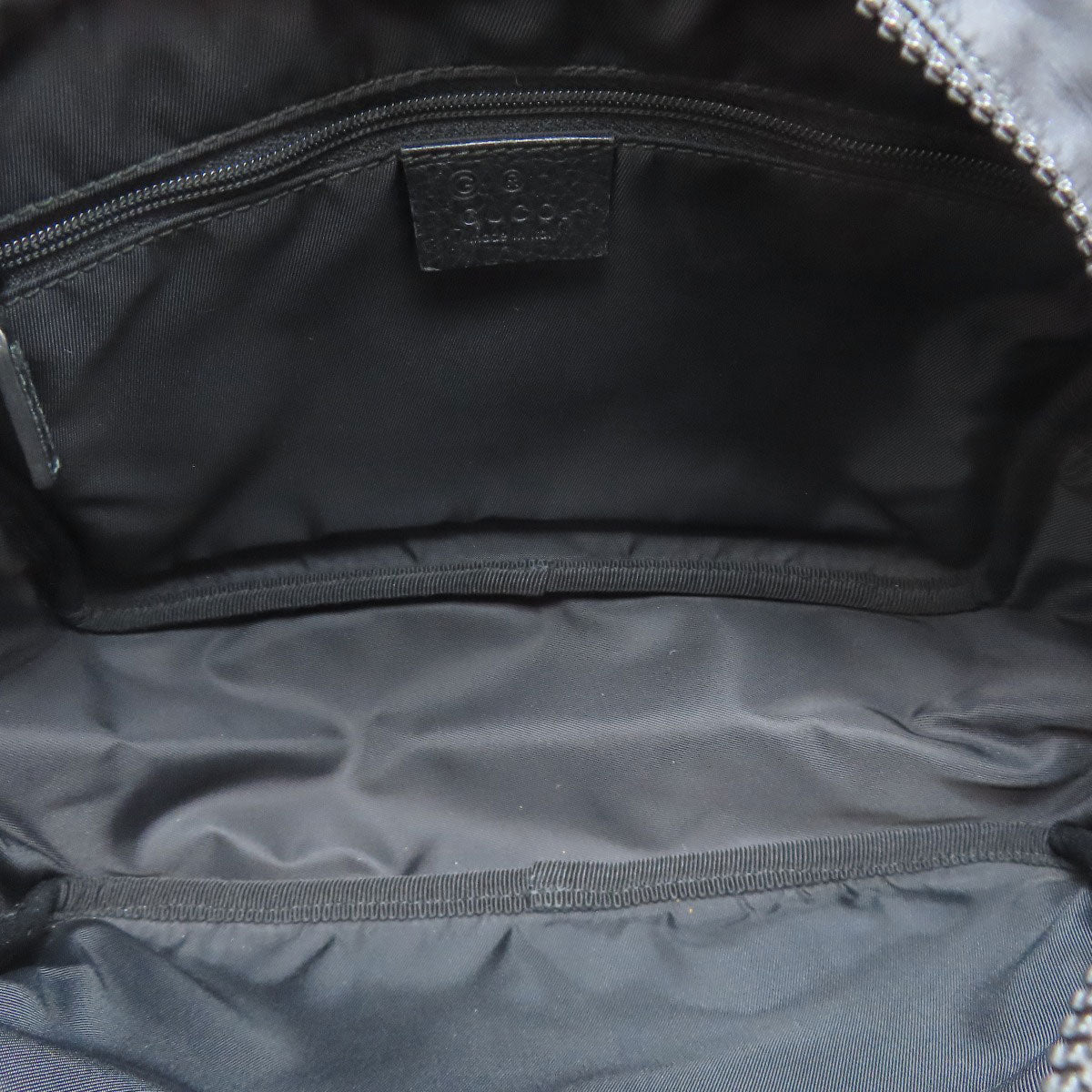 GUCCI business bag 510338 Nylon black Outlet GG