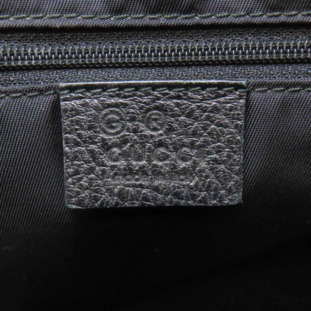 GUCCI business bag 510338 Nylon black Outlet GG