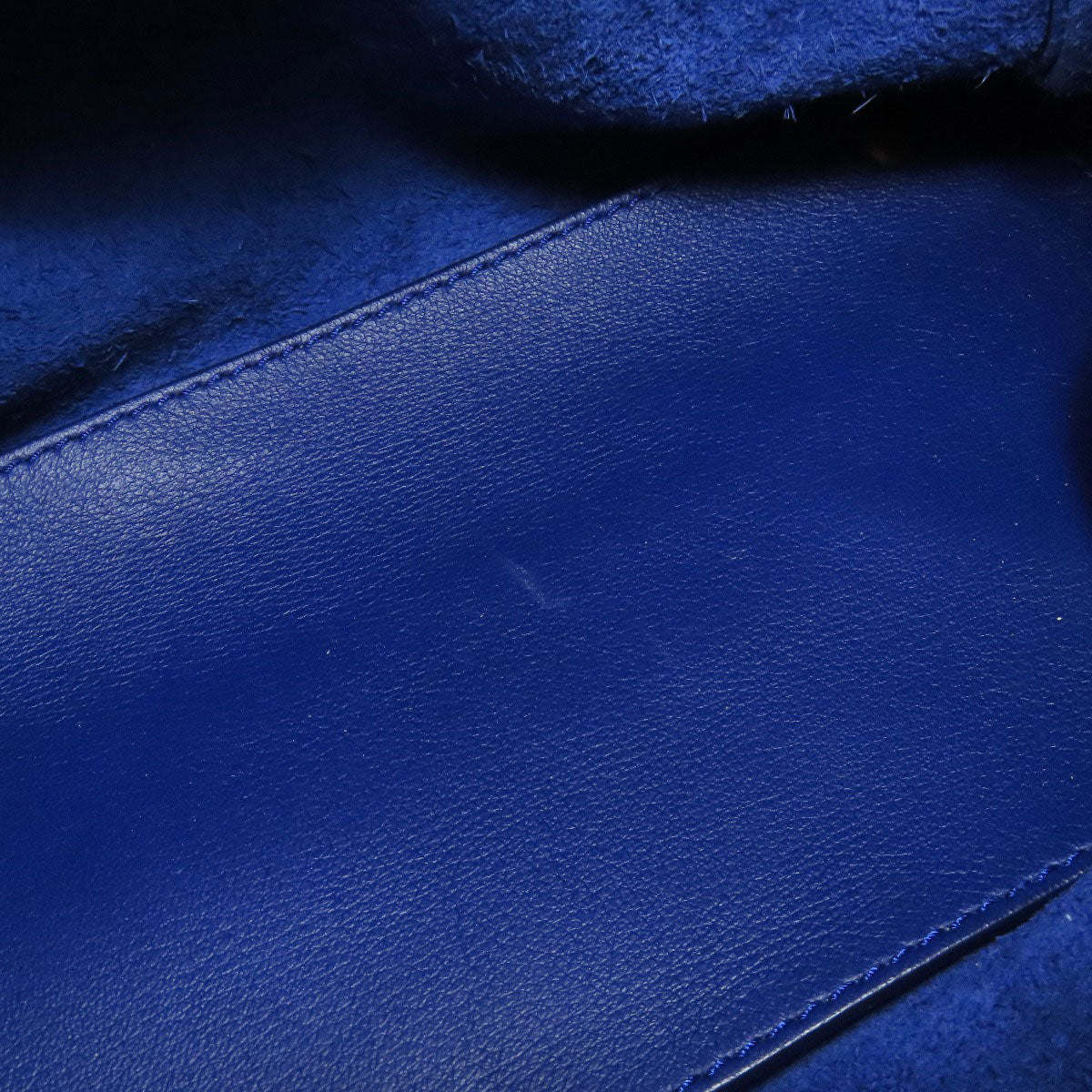 BALENCIAGA Handbag Calfskin blue The paper