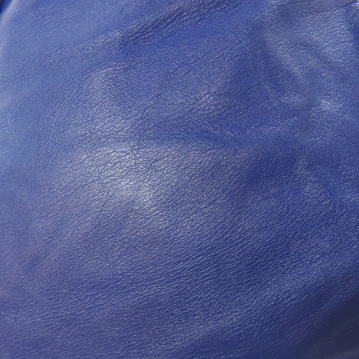BALENCIAGA Handbag Calfskin blue The paper