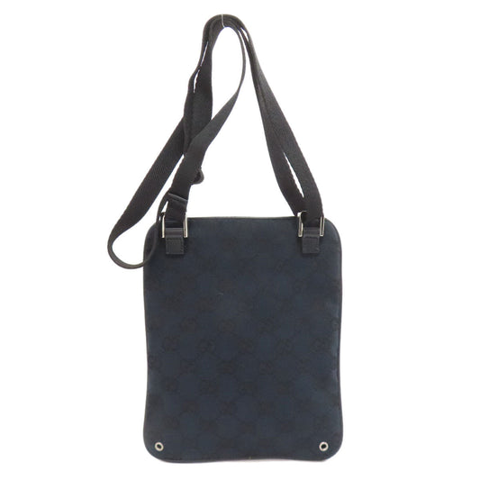 GUCCI Shoulder Bag 90479 Damier canvas black GG