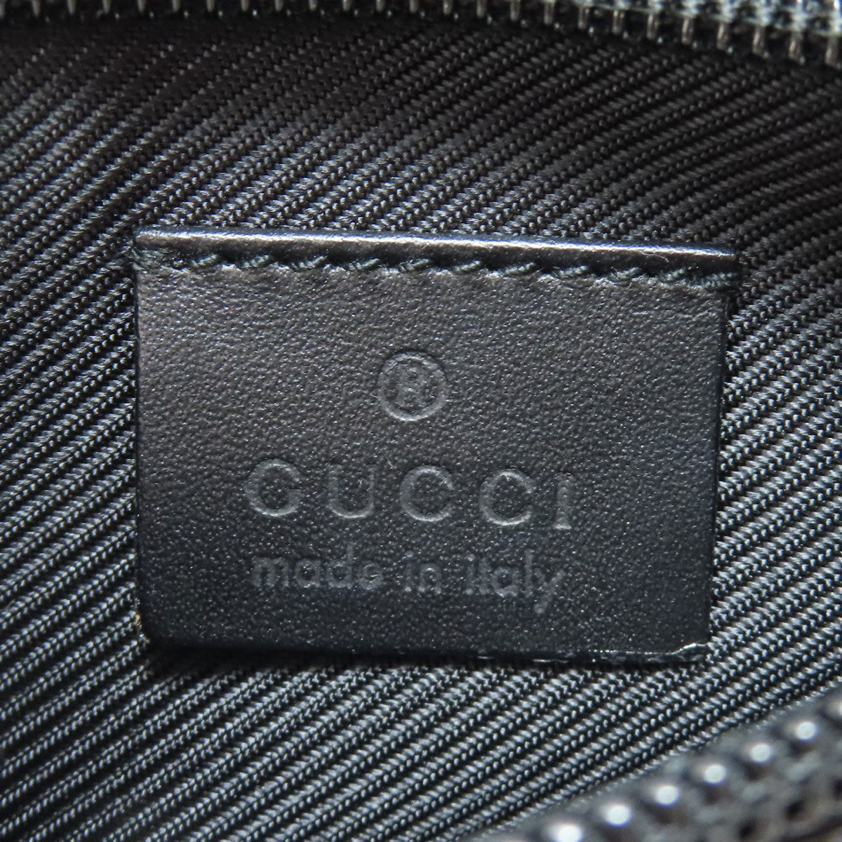 GUCCI Shoulder Bag 90479 Damier canvas black GG
