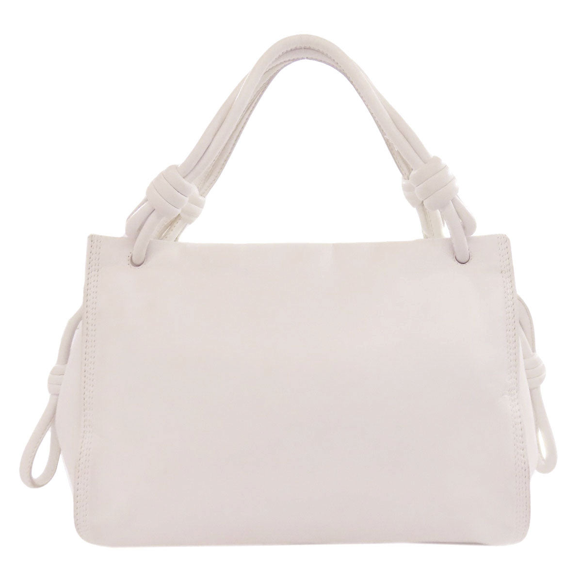 LOEWE Handbag lambskin white anagram