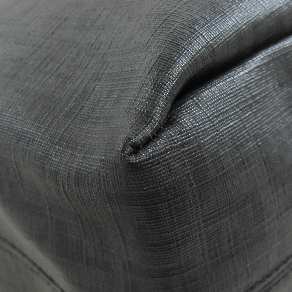 FENDI Tote Bag PVC black ZucchinoPattern