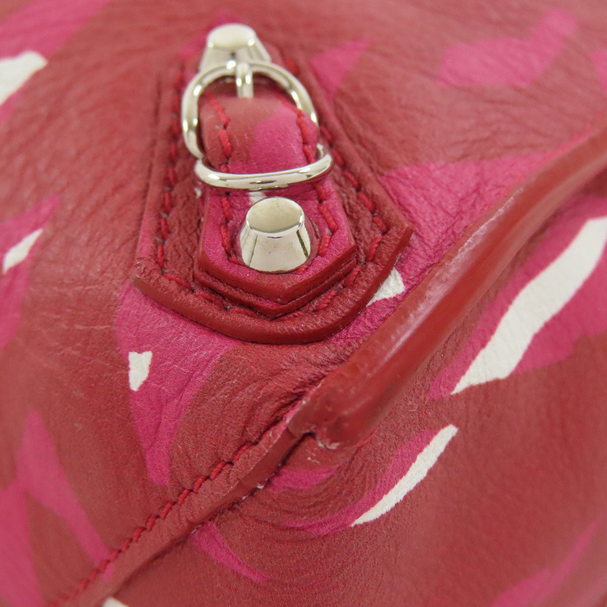 BALENCIAGA Handbag 410238 Calfskin pink Paper Mini 2WAY