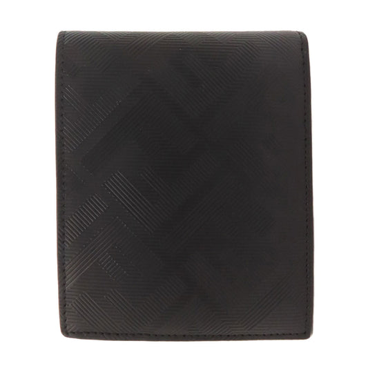 FENDI Bifold Wallet leather black shadow