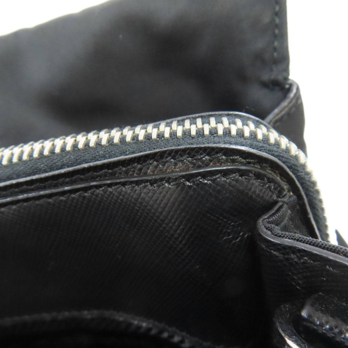 PRADA Handbag Nylon black logo