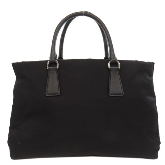 PRADA Handbag Nylon black logo