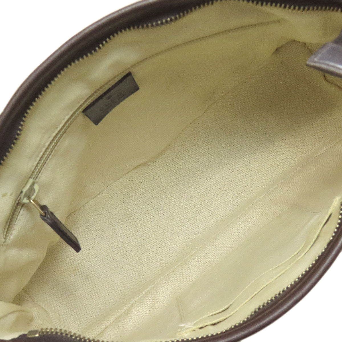 GUCCI Handbag 353440 PVC Brown GG Supreme 2WAY