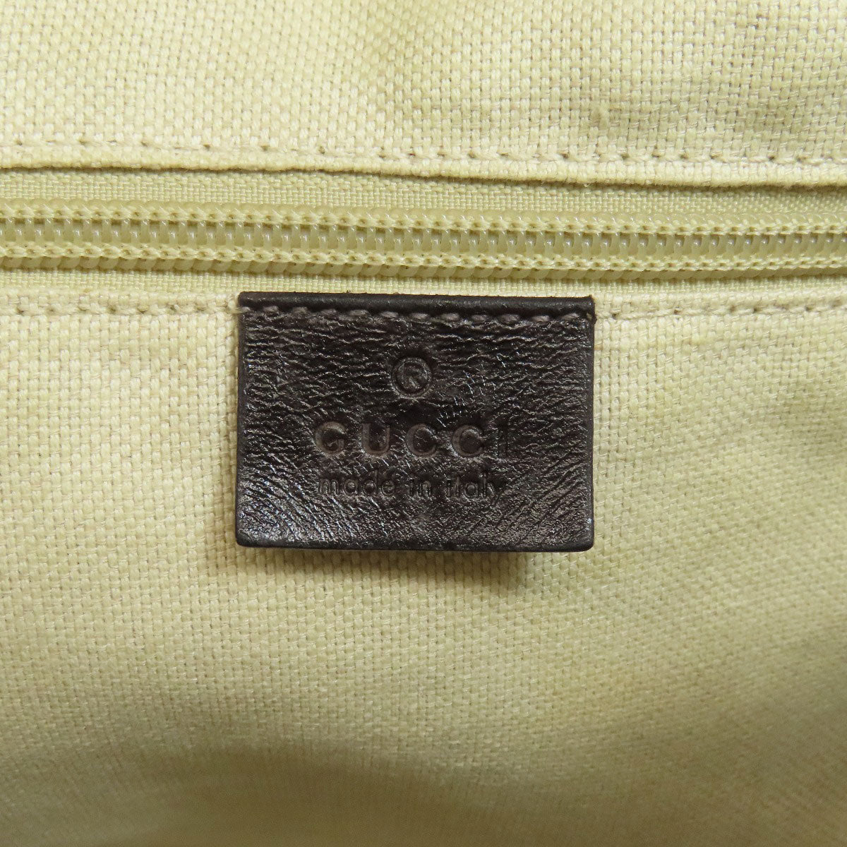 GUCCI Handbag 353440 PVC Brown GG Supreme 2WAY