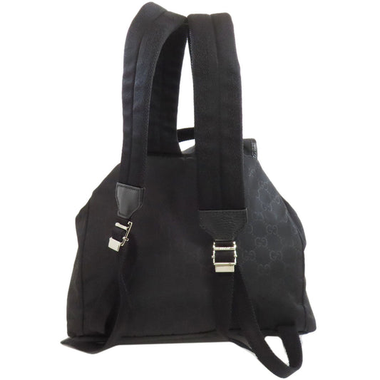 GUCCI Backpack 510343 Nylon black Outlet GG