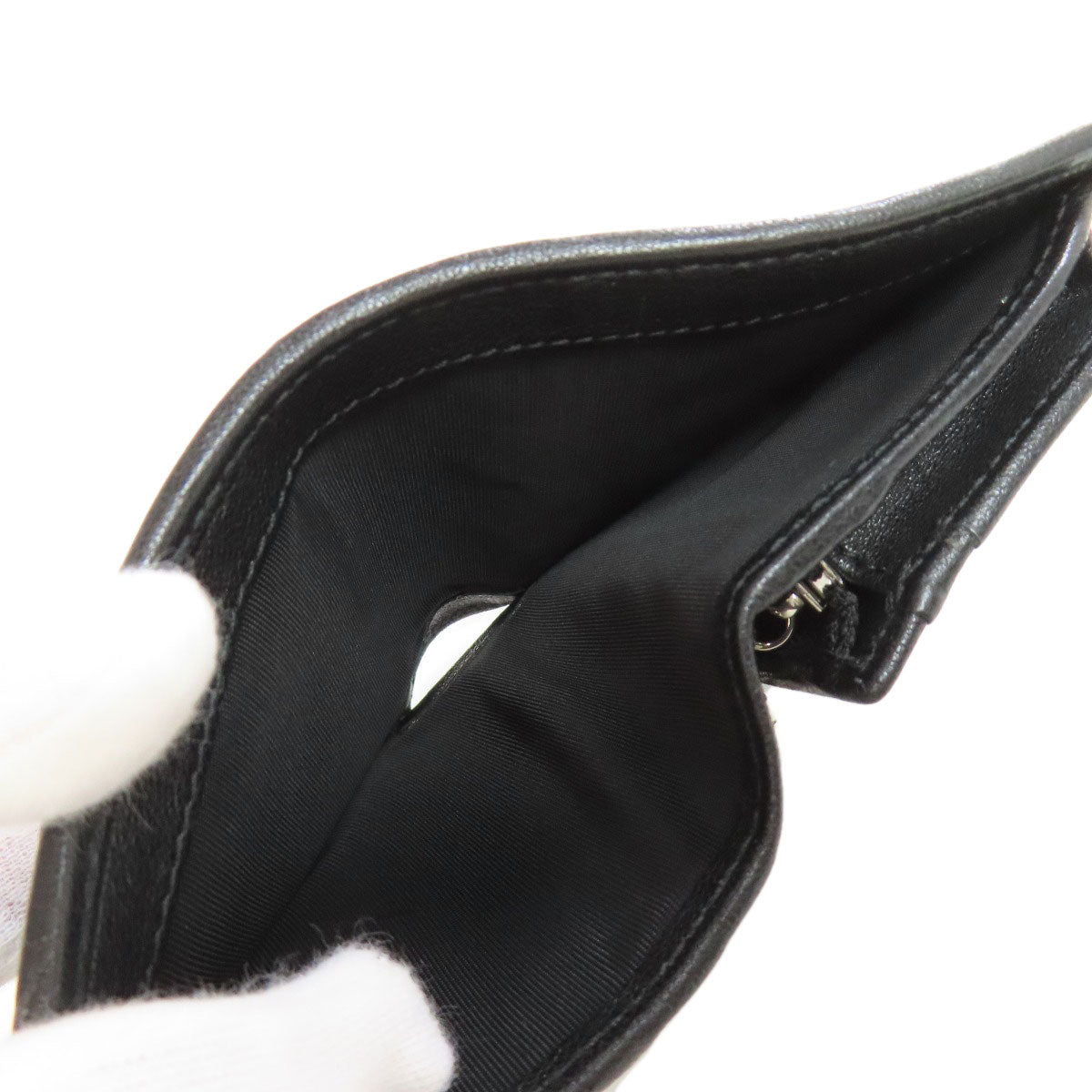 GUCCI Bifold Wallet 760317 Calfskin black Blondy