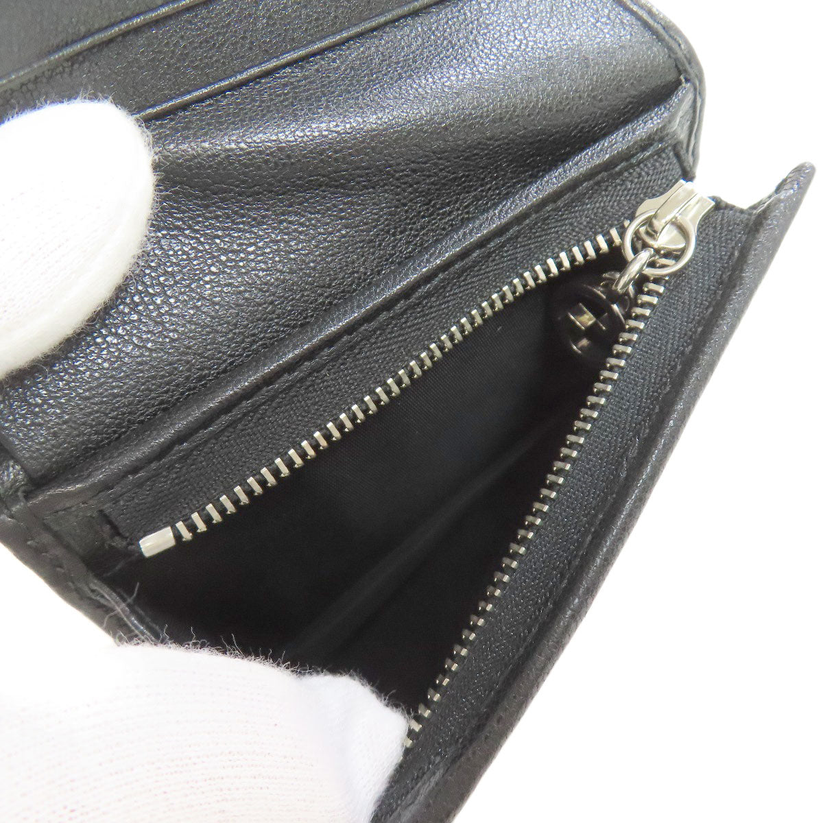 GUCCI Bifold Wallet 760317 Calfskin black Blondy