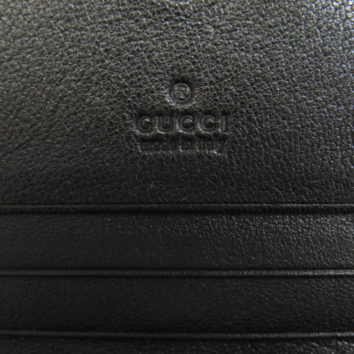 GUCCI Bifold Wallet 760317 Calfskin black Blondy