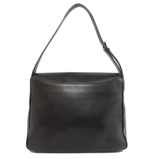 Givenchy Shoulder Bag leather black one belt