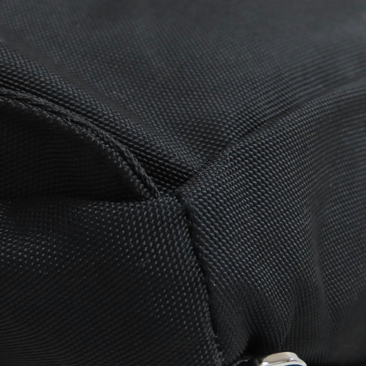 GUCCI Sling bag 122350 Nylon canvas black Sherry line