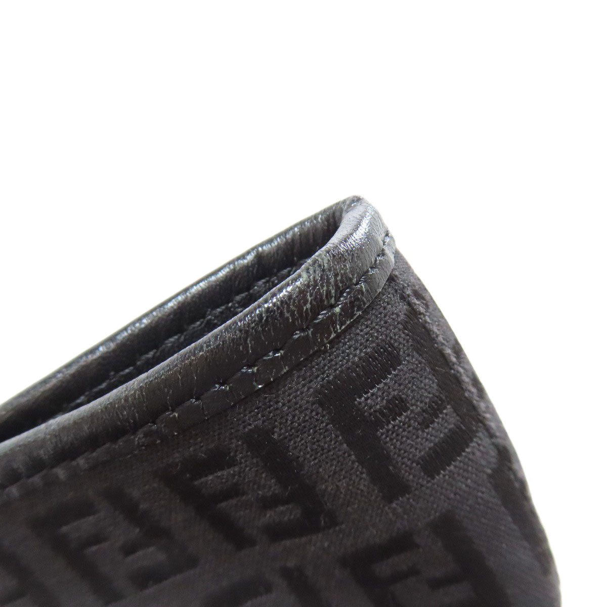 FENDI Tote Bag canvas black Zucchino