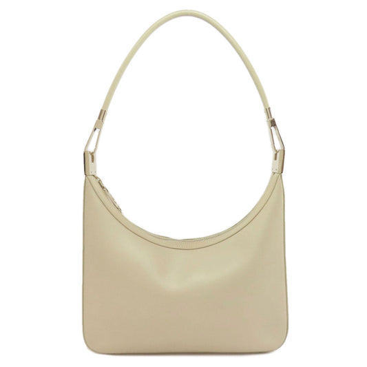 GUCCI Shoulder Bag 001・3312 leather white one belt