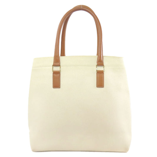 CELINE Tote Bag canvas white Horizontalkava