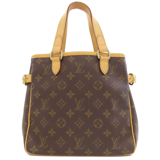 LOUIS VUITTON Handbag M51156 Monogram canvas Brown Batignolles