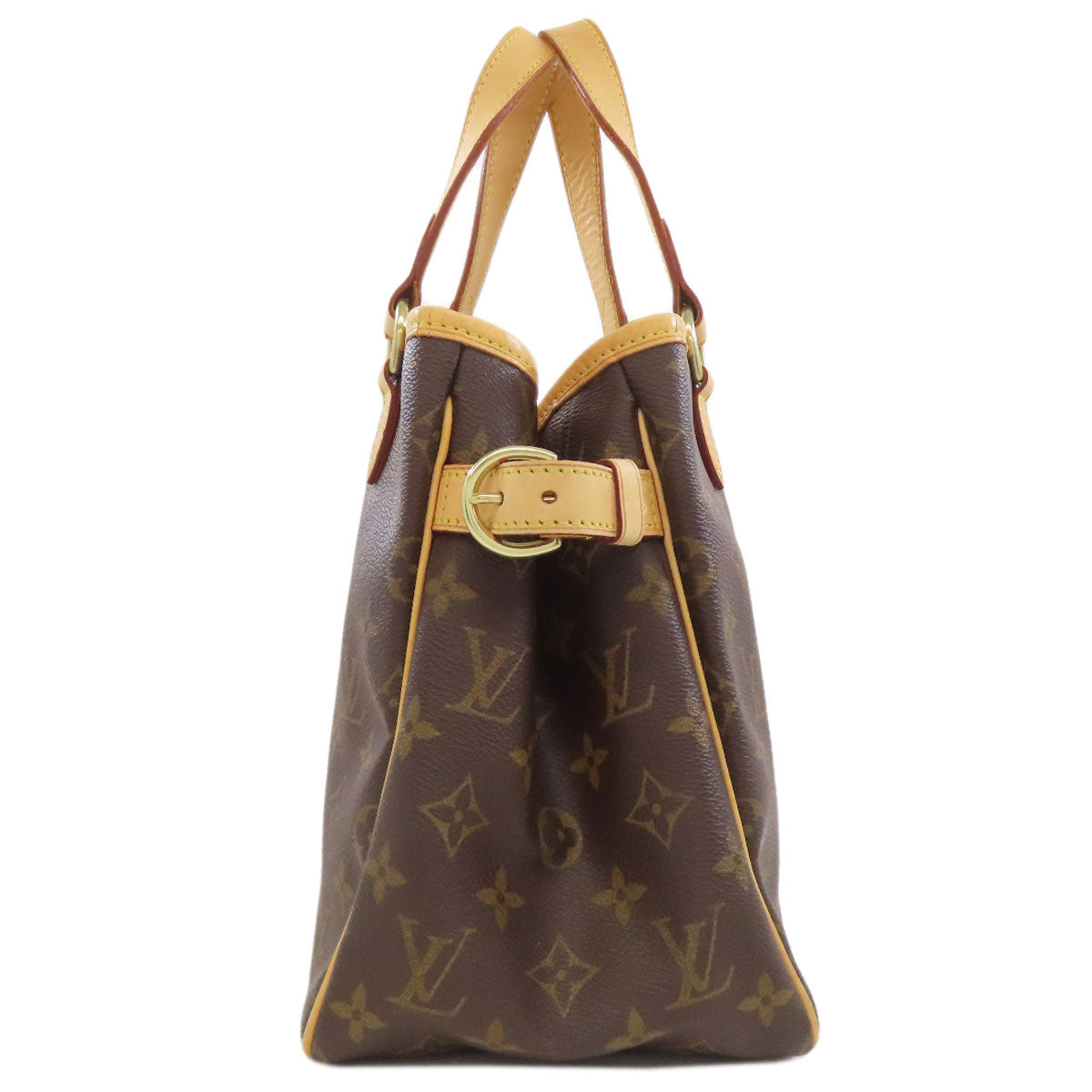 LOUIS VUITTON Handbag M51156 Monogram canvas Brown Batignolles