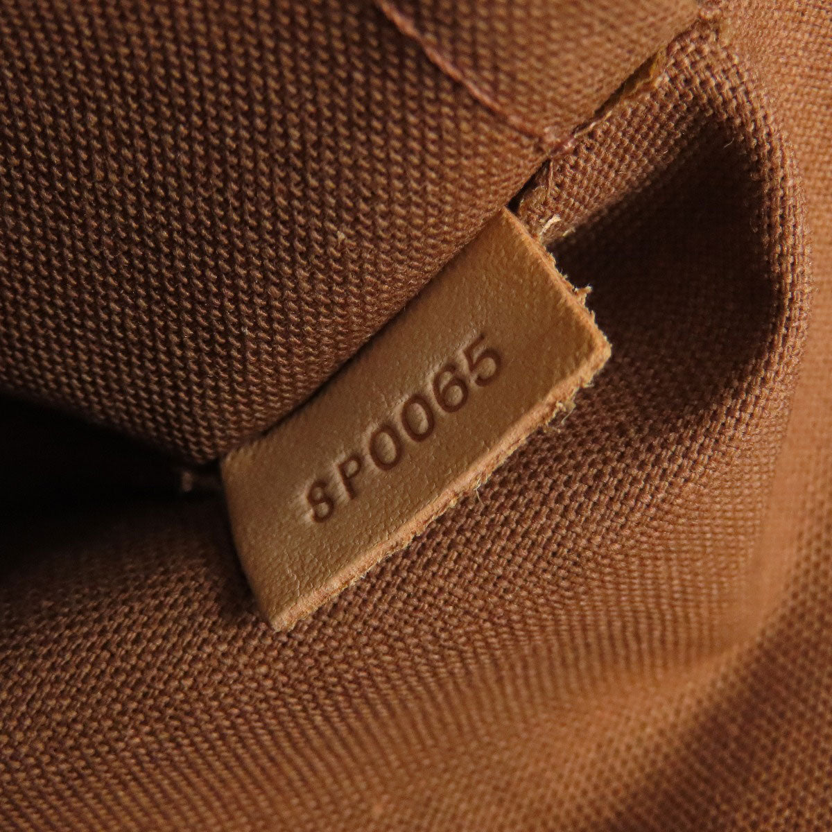 LOUIS VUITTON Handbag M51156 Monogram canvas Brown Batignolles