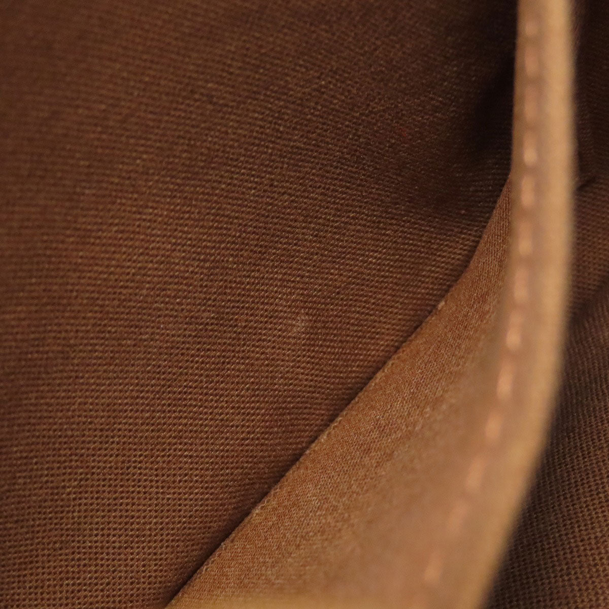 LOUIS VUITTON Handbag M51156 Monogram canvas Brown Batignolles