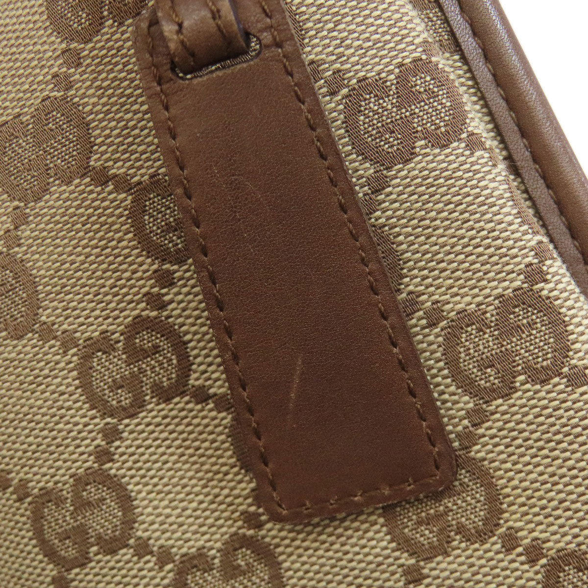 GUCCI Shoulder Bag 92562 canvas Brown Long Shoulder GG
