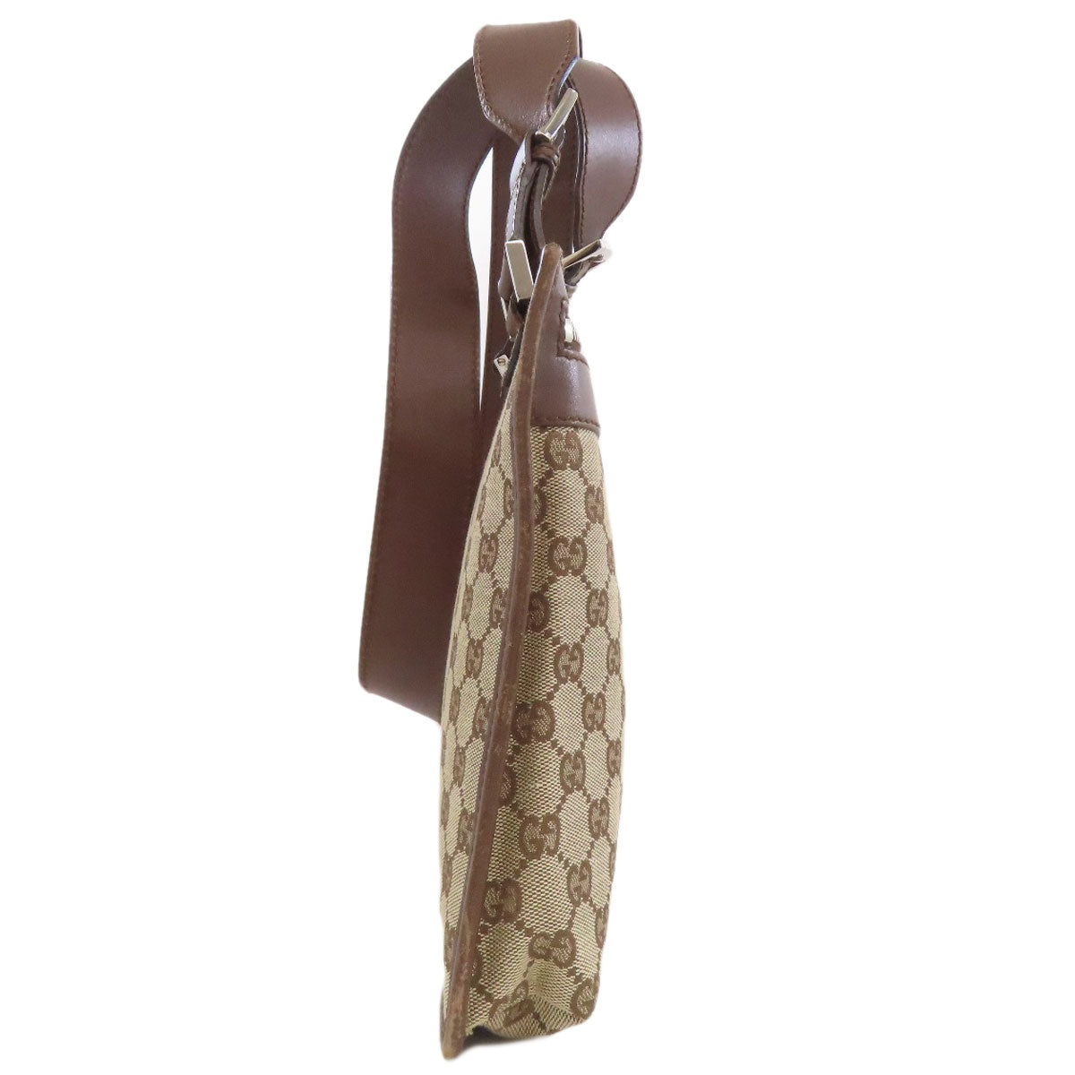 GUCCI Shoulder Bag 92562 canvas Brown Long Shoulder GG