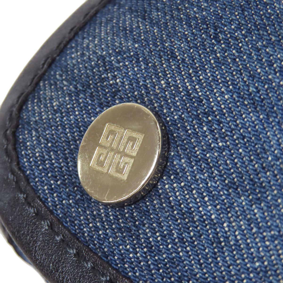 Givenchy Handbag denim blue logo