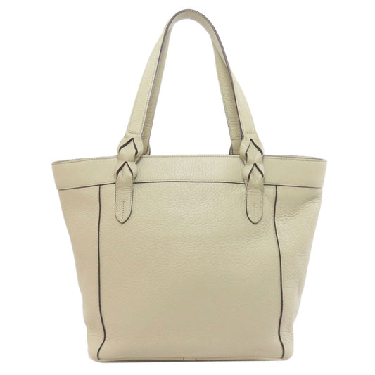 LOEWE Tote Bag Calfskin white anagram