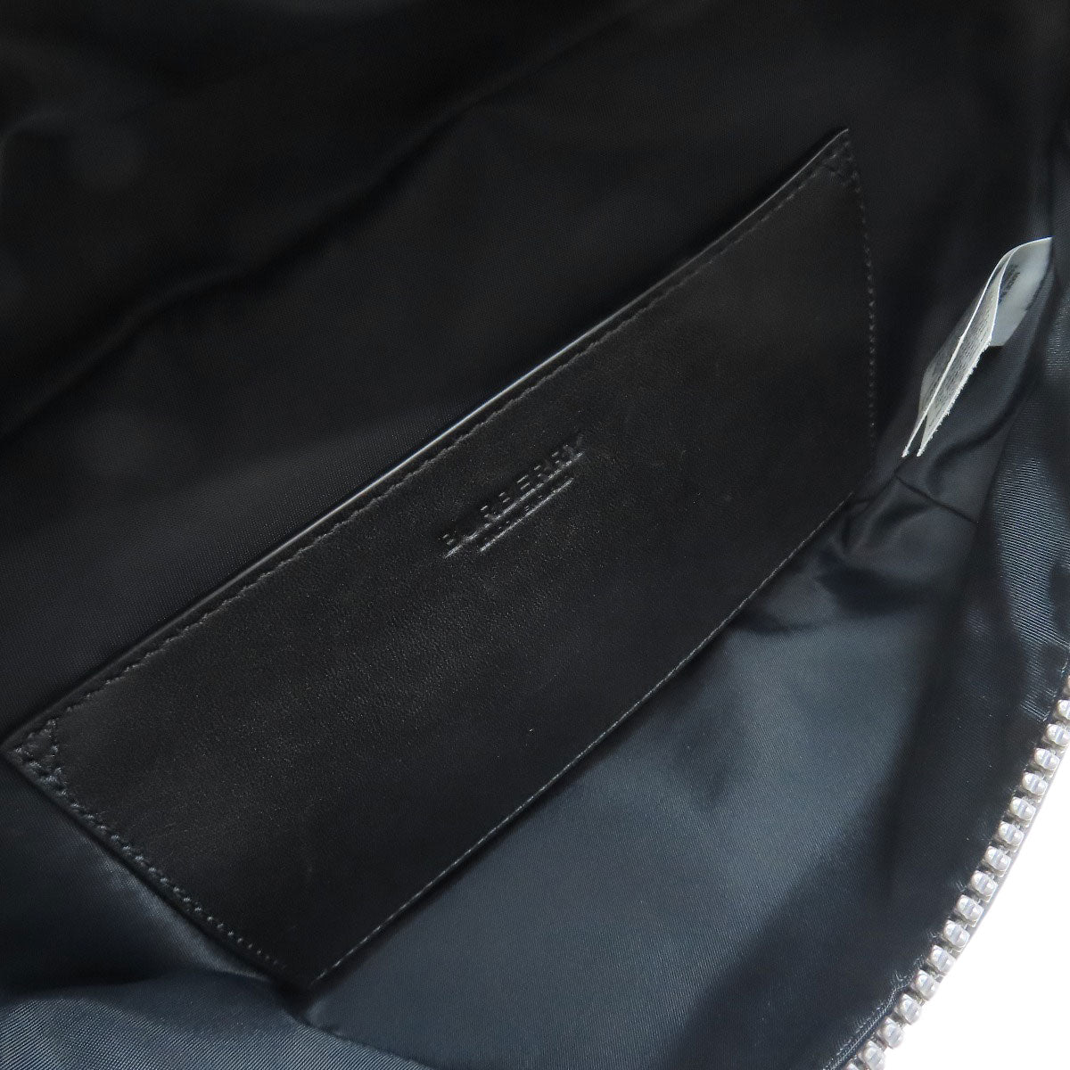 BURBERRY Sling bag PVC gray logo
