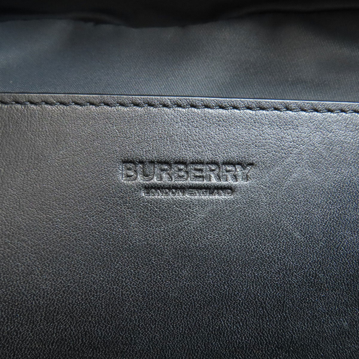 BURBERRY Sling bag PVC gray logo