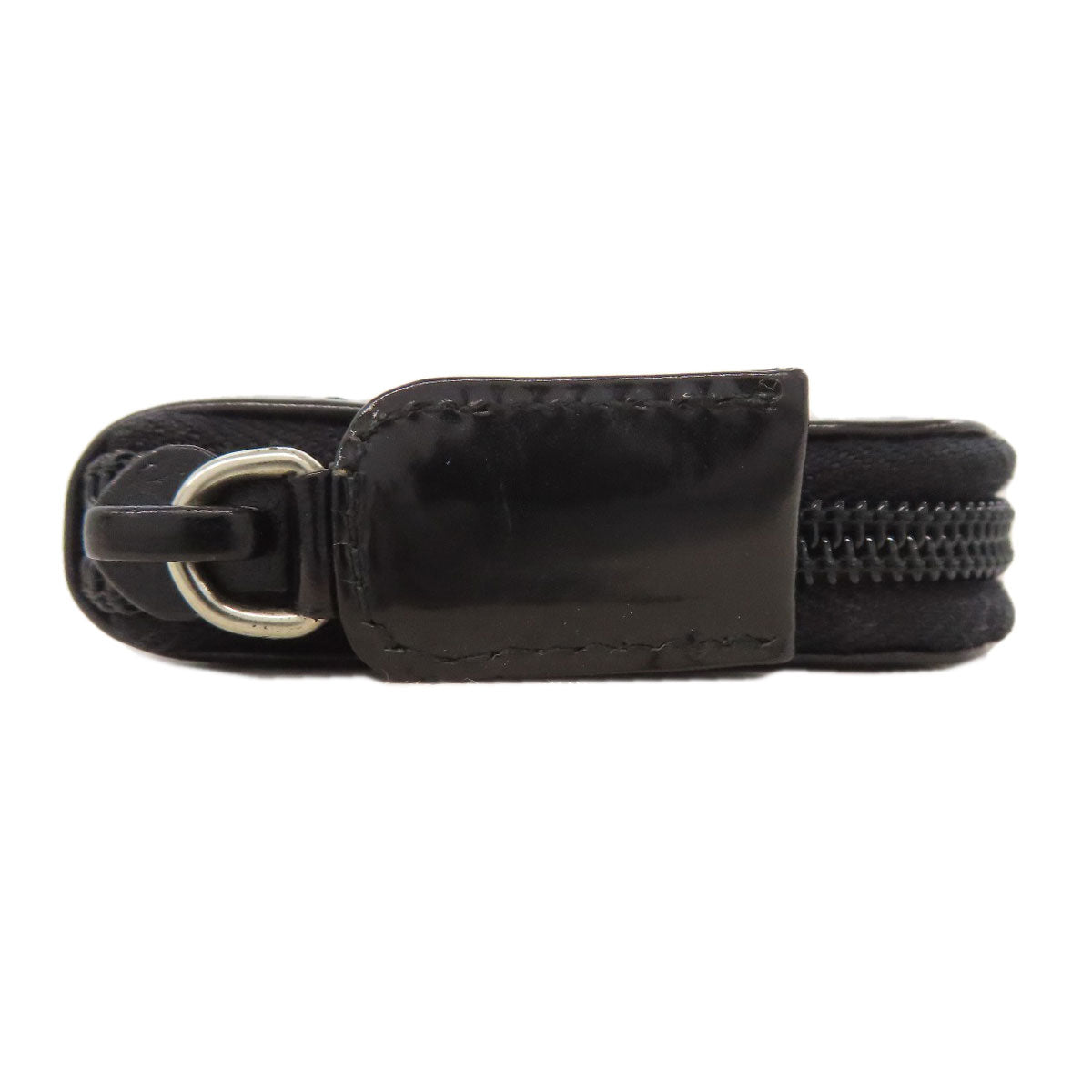 PRADA Coin case M268 leather black logo