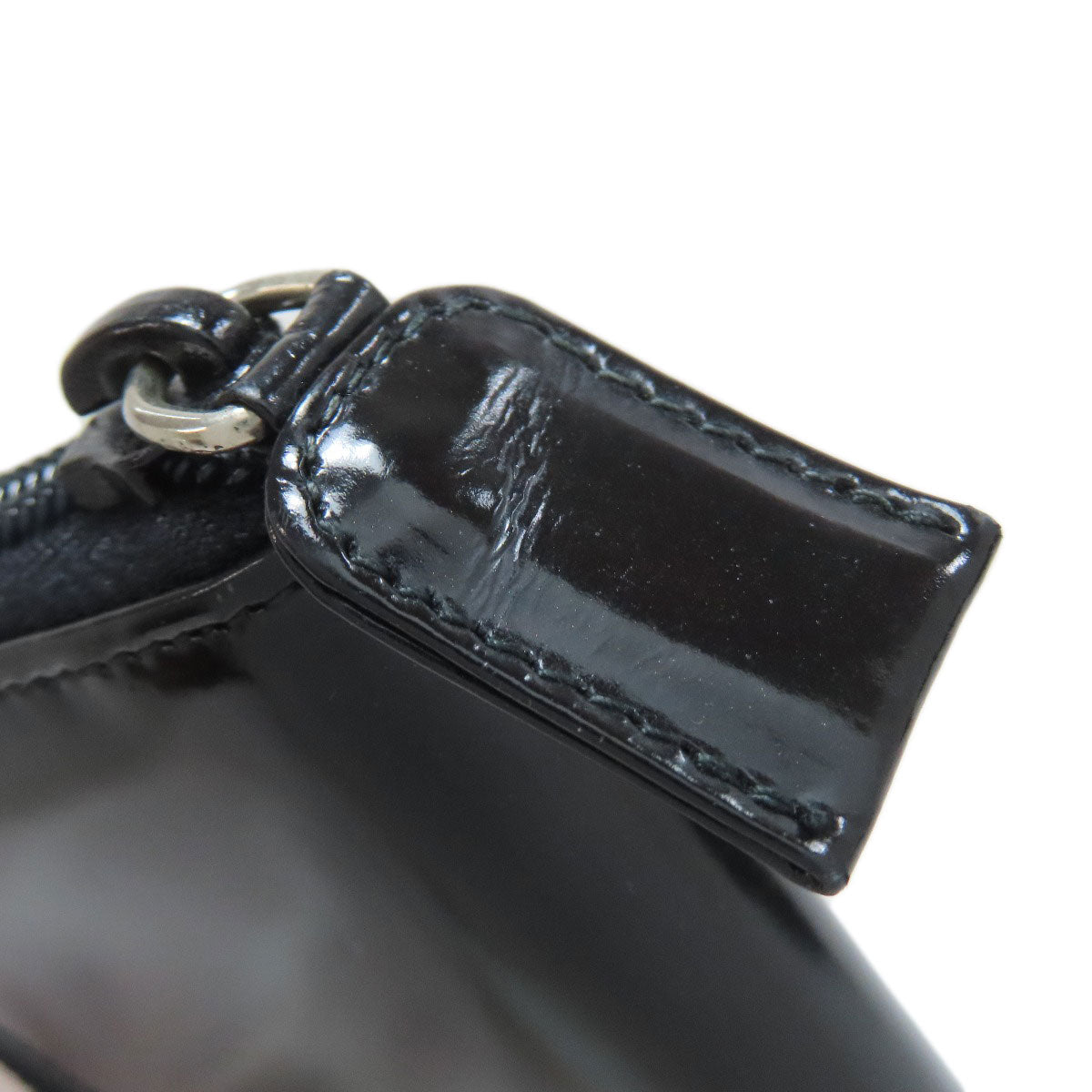PRADA Coin case M268 leather black logo