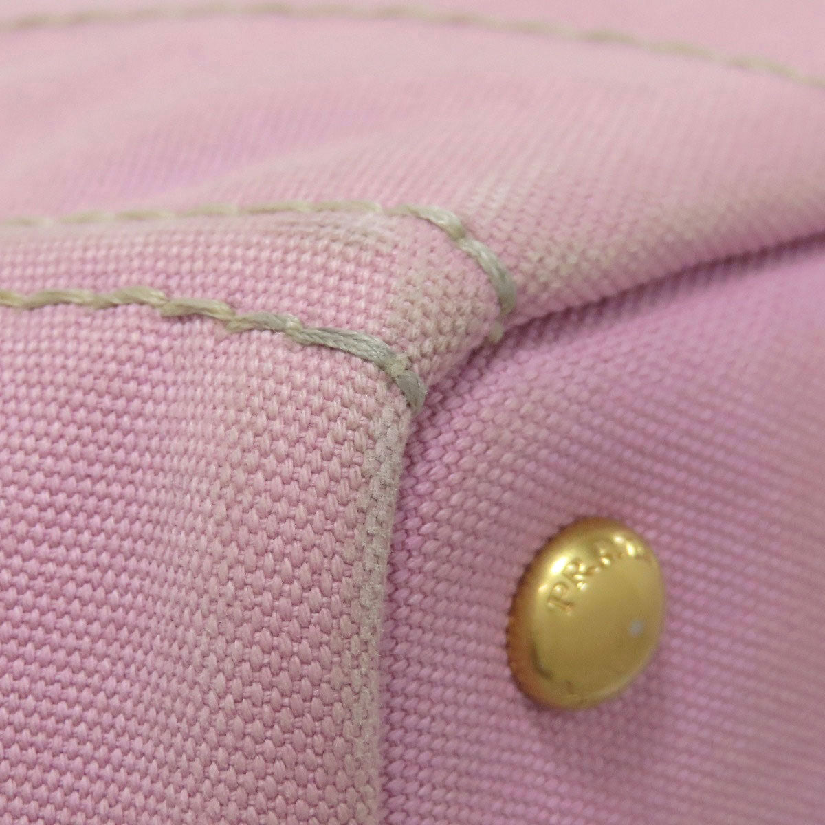 PRADA Handbag 1BG439 canvas pink Canapa mini 2 WAY