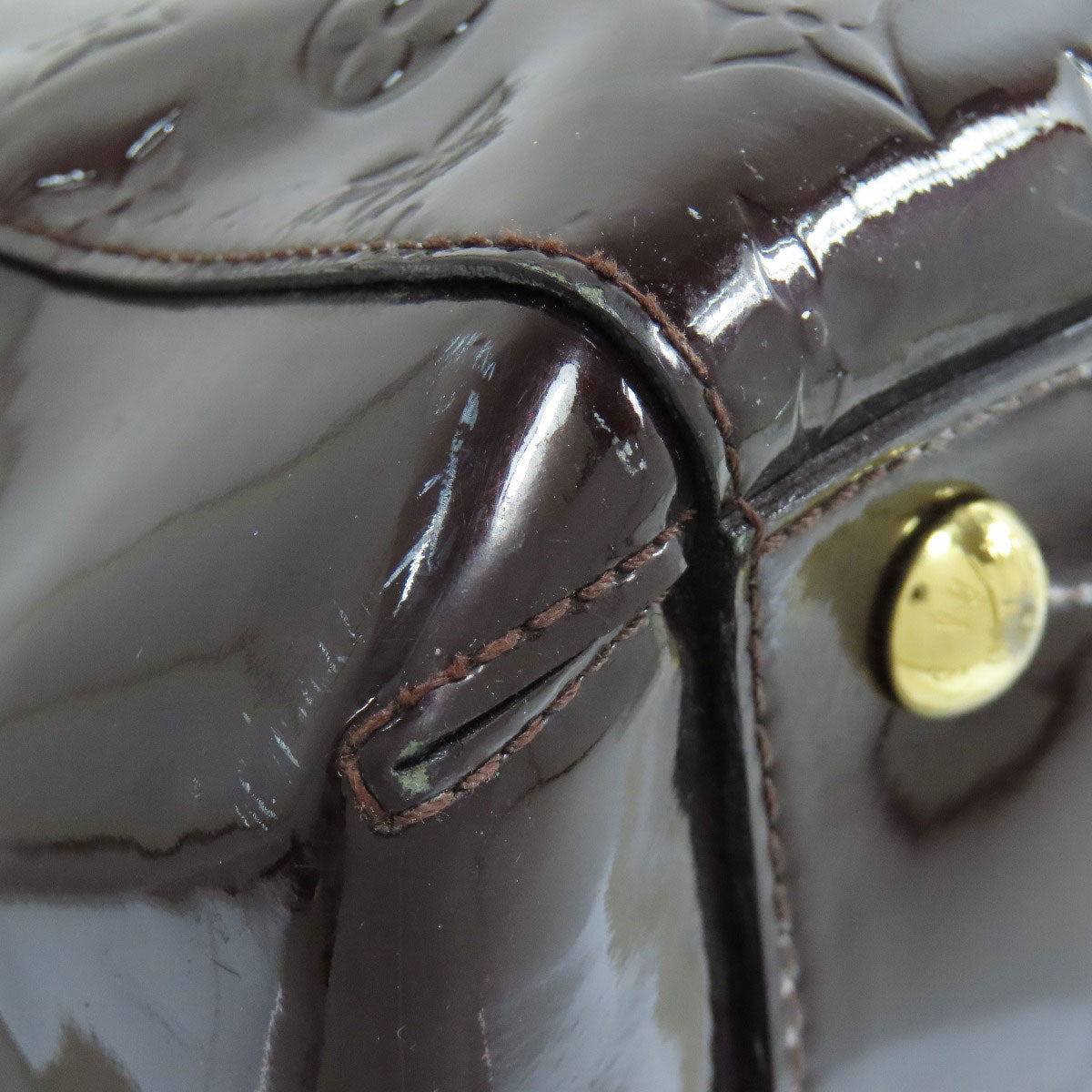 LOUIS VUITTON Handbag M50400 Vernis purple Montaigne MM