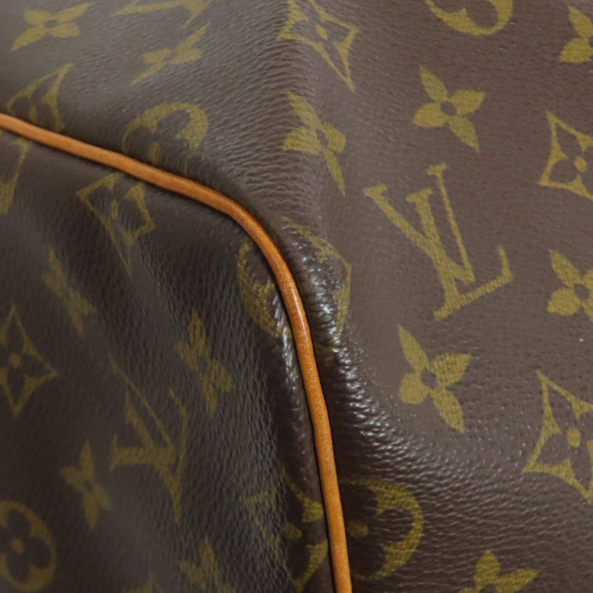 LOUIS VUITTON Boston Duffel bag M41424 Monogram canvas Brown Keepall 55