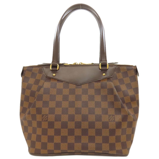 LOUIS VUITTON Tote Bag N41102 Damier canvas Brown Westminster PM