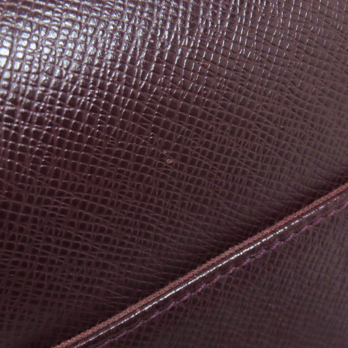 LOUIS VUITTON Shoulder Bag M30826 Taiga Leather Brown Yaranga