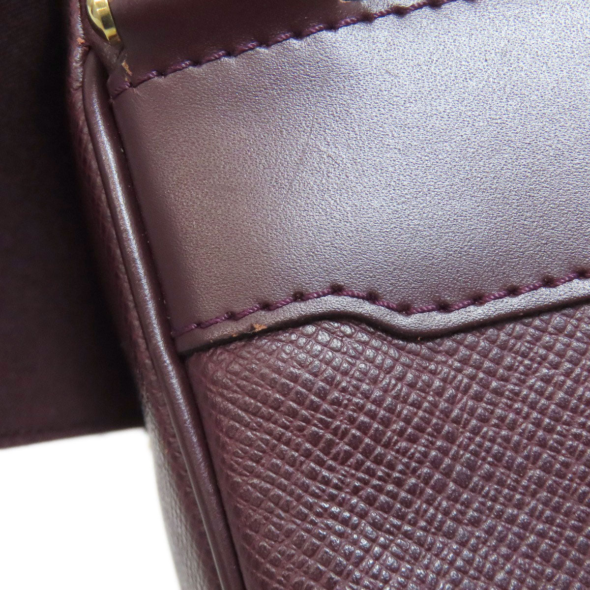LOUIS VUITTON Shoulder Bag M30826 Taiga Leather Brown Yaranga