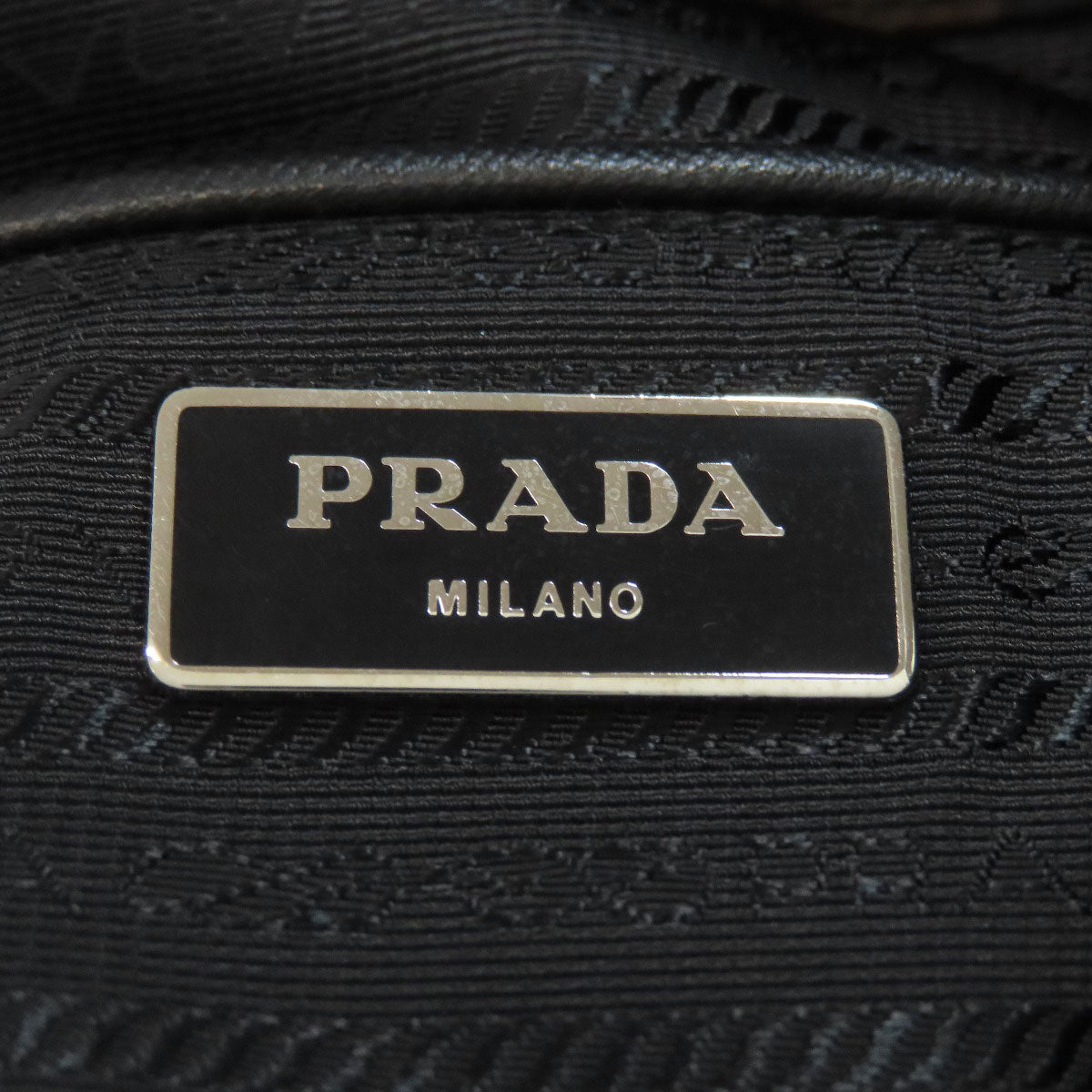 PRADA Tote Bag B4001T Nylon green Camouflage Pattern 2WAY