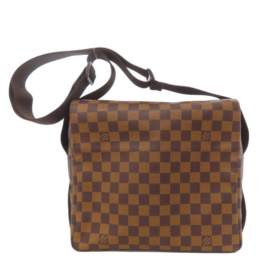 LOUIS VUITTON Shoulder Bag N45255 Damier canvas Brown Naviglio