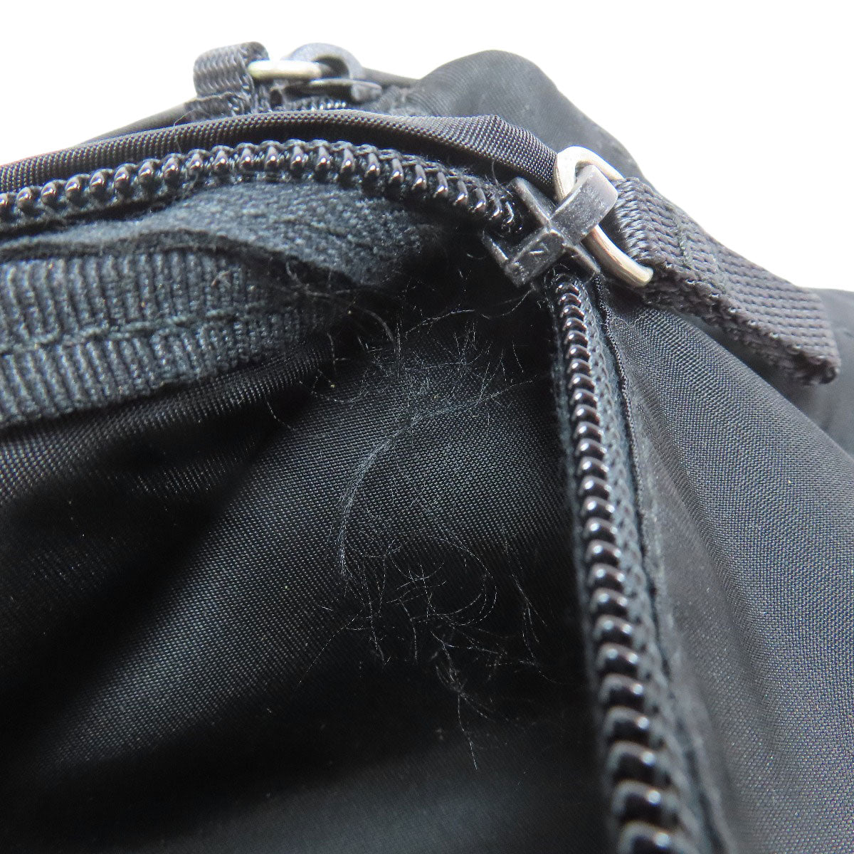 PRADA Sling bag Nylon black logoMetal