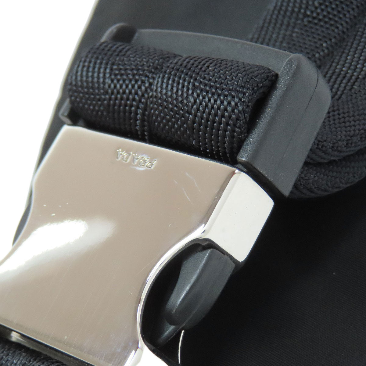 PRADA Sling bag Nylon black logoMetal